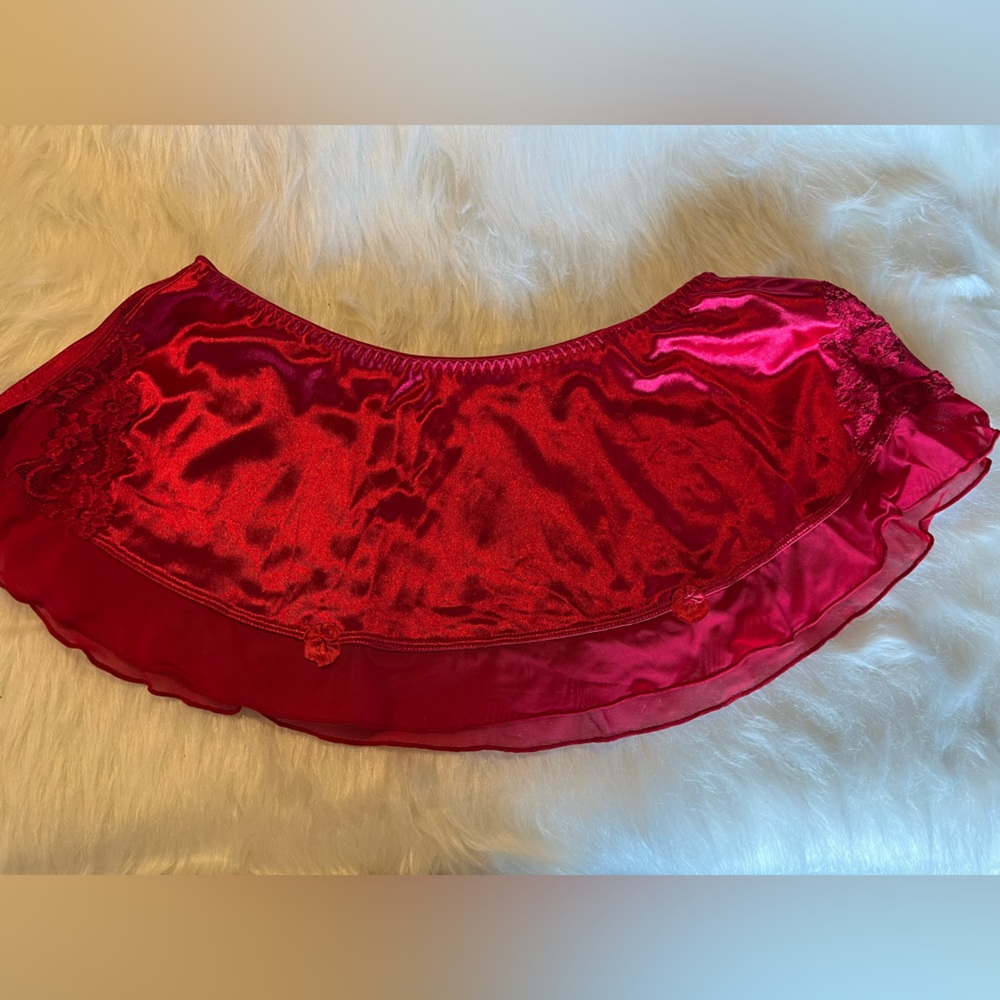 Red Sexy Under Garment with Two Slits